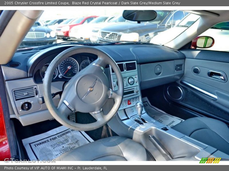 Blaze Red Crystal Pearlcoat / Dark Slate Grey/Medium Slate Grey 2005 Chrysler Crossfire Limited Coupe