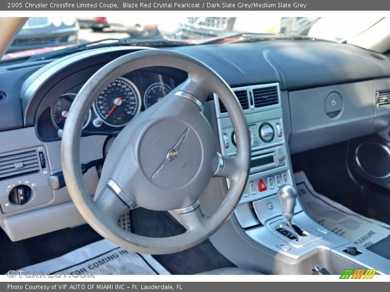 Blaze Red Crystal Pearlcoat / Dark Slate Grey/Medium Slate Grey 2005 Chrysler Crossfire Limited Coupe