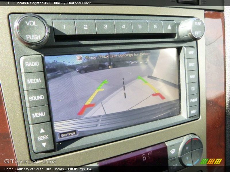 Black / Charcoal Black 2012 Lincoln Navigator 4x4