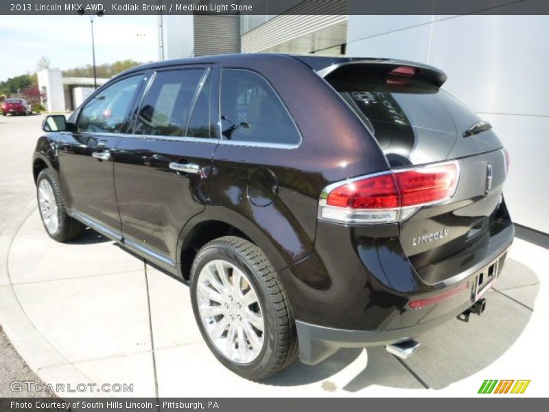 Kodiak Brown / Medium Light Stone 2013 Lincoln MKX AWD