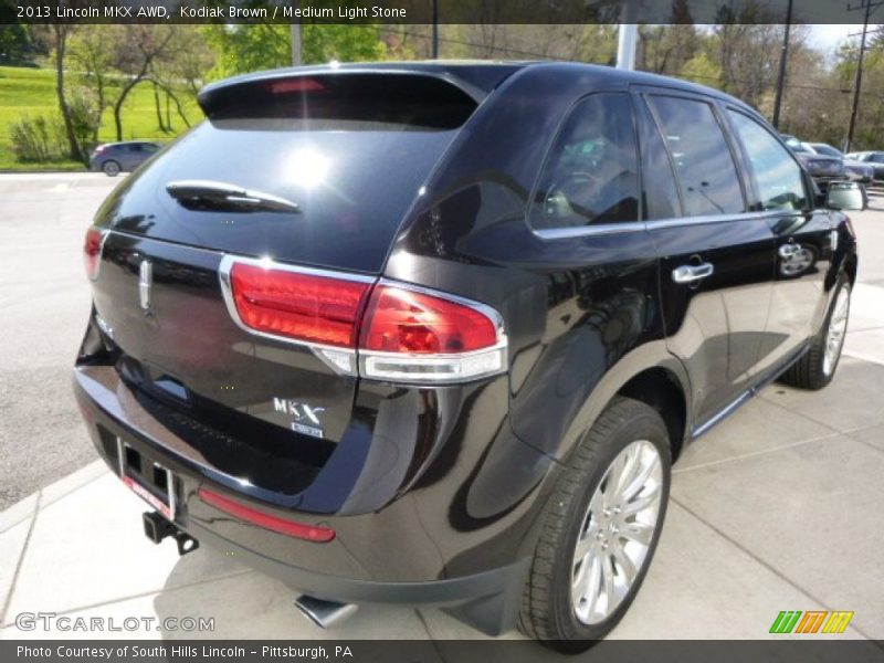 Kodiak Brown / Medium Light Stone 2013 Lincoln MKX AWD