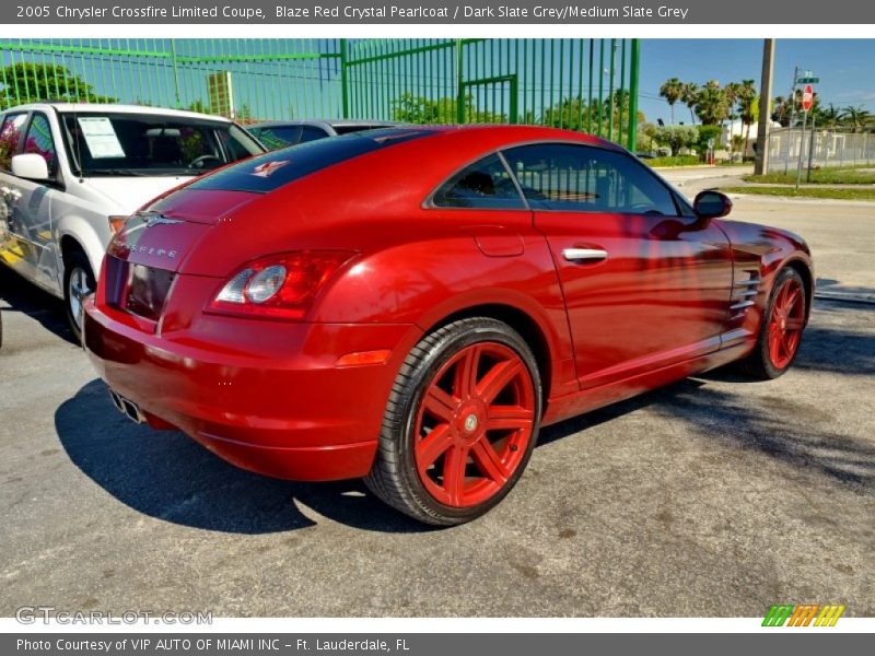 Blaze Red Crystal Pearlcoat / Dark Slate Grey/Medium Slate Grey 2005 Chrysler Crossfire Limited Coupe