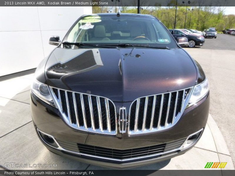 Kodiak Brown / Medium Light Stone 2013 Lincoln MKX AWD