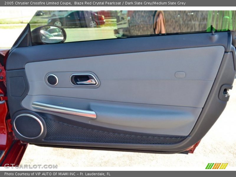 Blaze Red Crystal Pearlcoat / Dark Slate Grey/Medium Slate Grey 2005 Chrysler Crossfire Limited Coupe