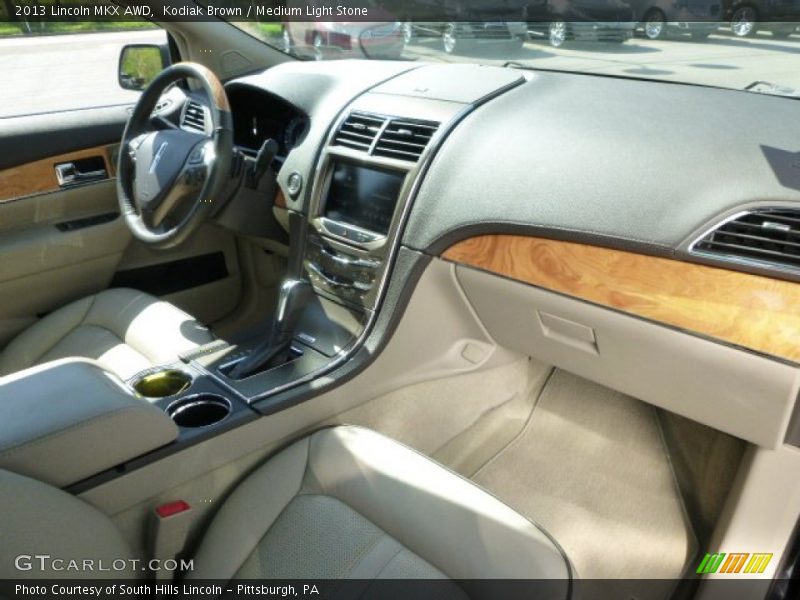 Kodiak Brown / Medium Light Stone 2013 Lincoln MKX AWD