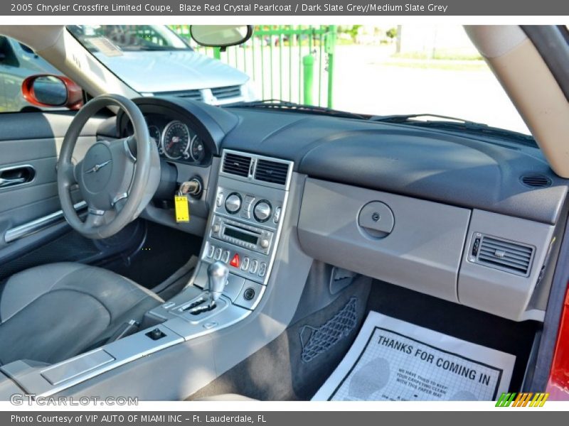 Blaze Red Crystal Pearlcoat / Dark Slate Grey/Medium Slate Grey 2005 Chrysler Crossfire Limited Coupe