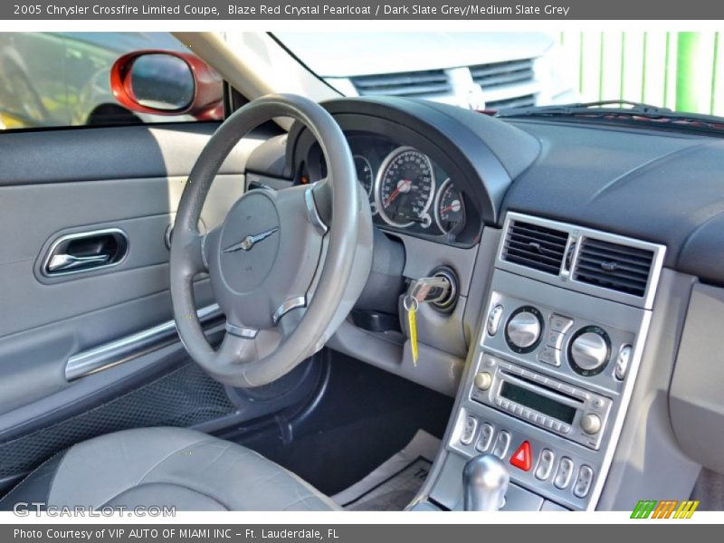 Blaze Red Crystal Pearlcoat / Dark Slate Grey/Medium Slate Grey 2005 Chrysler Crossfire Limited Coupe