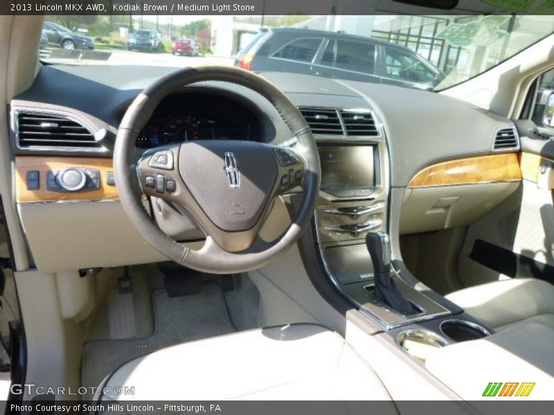 Kodiak Brown / Medium Light Stone 2013 Lincoln MKX AWD