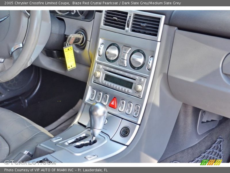 Blaze Red Crystal Pearlcoat / Dark Slate Grey/Medium Slate Grey 2005 Chrysler Crossfire Limited Coupe