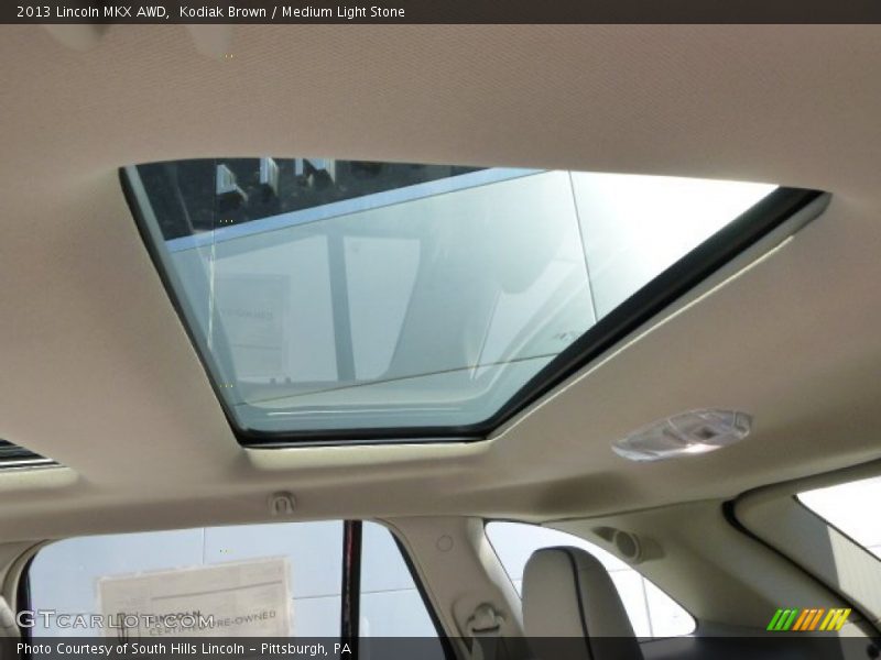 Kodiak Brown / Medium Light Stone 2013 Lincoln MKX AWD