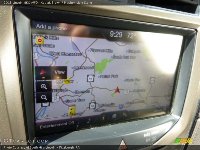 Kodiak Brown / Medium Light Stone 2013 Lincoln MKX AWD