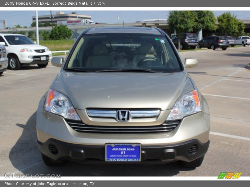 Borrego Beige Metallic / Ivory 2008 Honda CR-V EX-L
