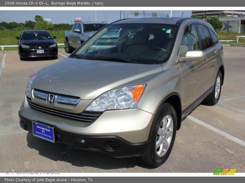 Borrego Beige Metallic / Ivory 2008 Honda CR-V EX-L