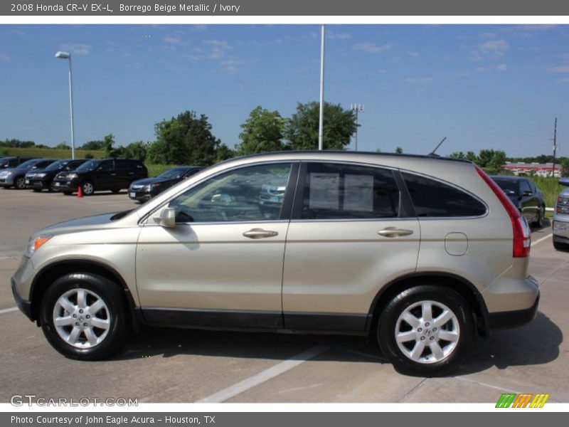 Borrego Beige Metallic / Ivory 2008 Honda CR-V EX-L
