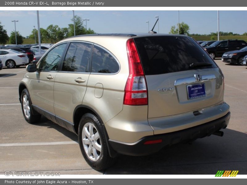 Borrego Beige Metallic / Ivory 2008 Honda CR-V EX-L