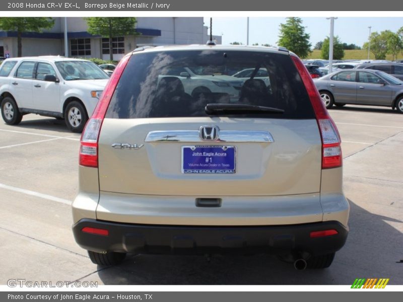 Borrego Beige Metallic / Ivory 2008 Honda CR-V EX-L
