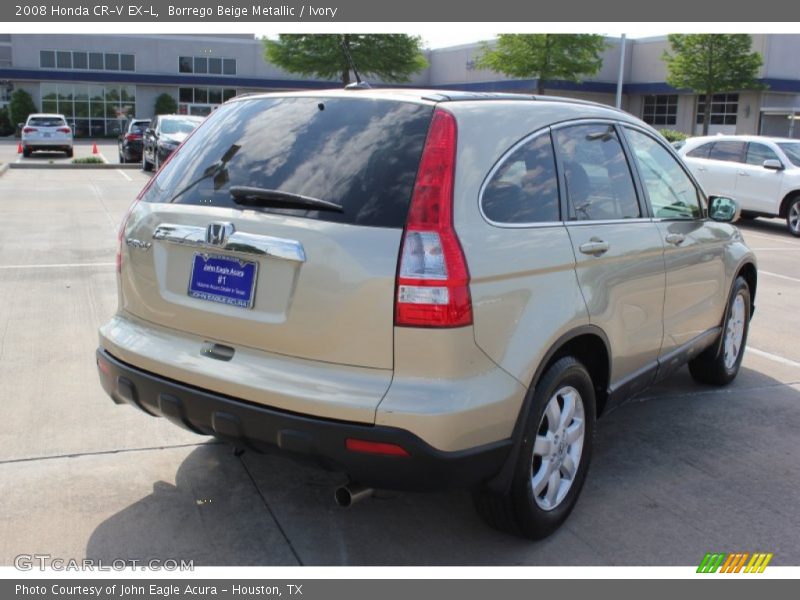 Borrego Beige Metallic / Ivory 2008 Honda CR-V EX-L