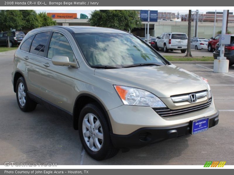 Borrego Beige Metallic / Ivory 2008 Honda CR-V EX-L