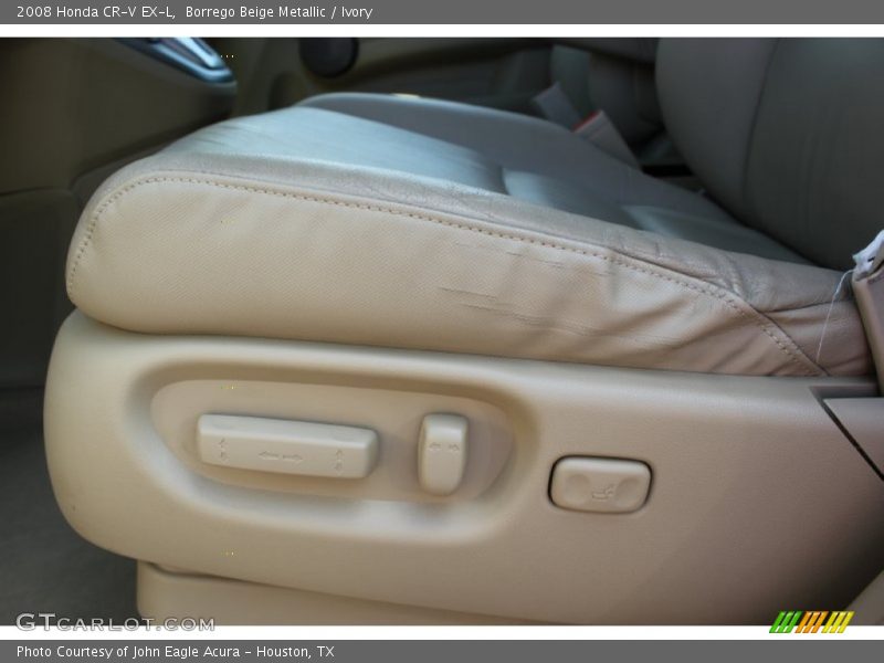 Borrego Beige Metallic / Ivory 2008 Honda CR-V EX-L