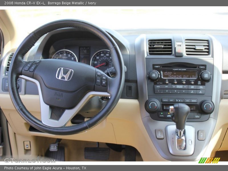 Borrego Beige Metallic / Ivory 2008 Honda CR-V EX-L