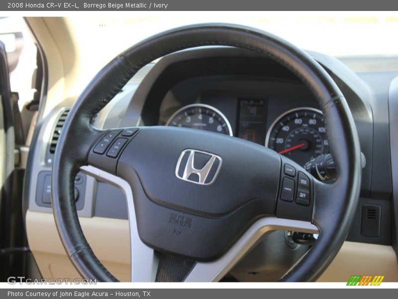Borrego Beige Metallic / Ivory 2008 Honda CR-V EX-L