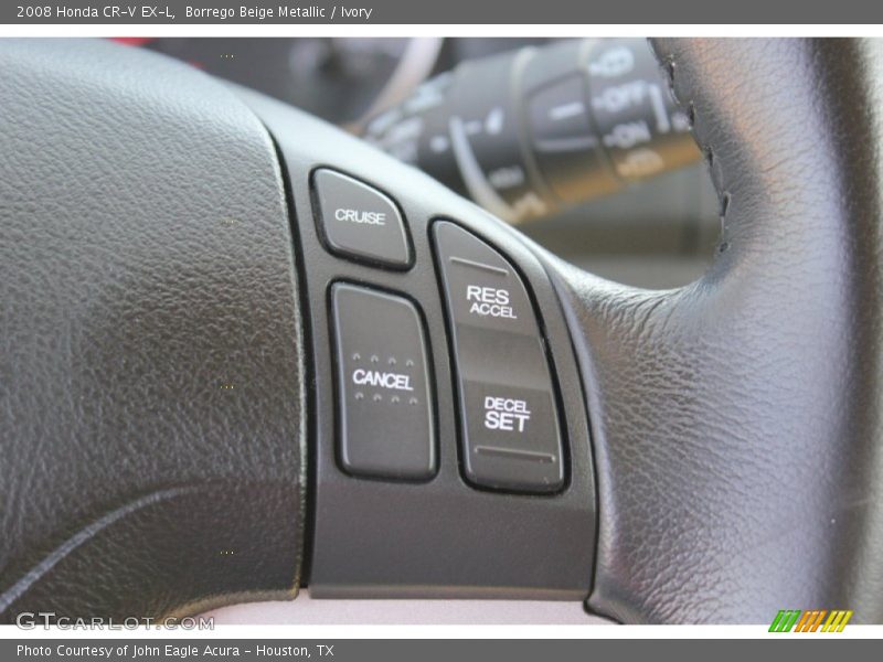 Borrego Beige Metallic / Ivory 2008 Honda CR-V EX-L