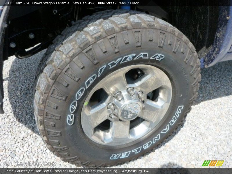 Blue Streak Pearl / Black 2015 Ram 2500 Powerwagon Laramie Crew Cab 4x4