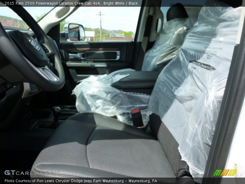 Bright White / Black 2015 Ram 2500 Powerwagon Laramie Crew Cab 4x4