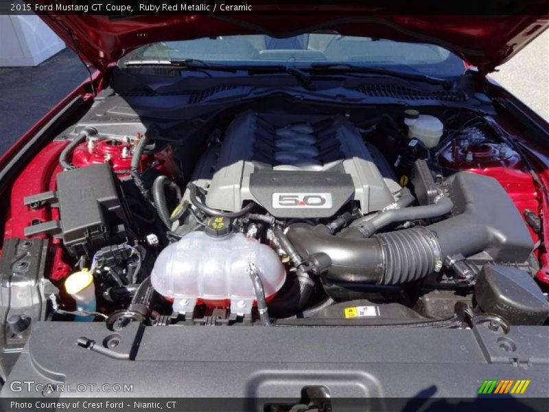 Ruby Red Metallic / Ceramic 2015 Ford Mustang GT Coupe