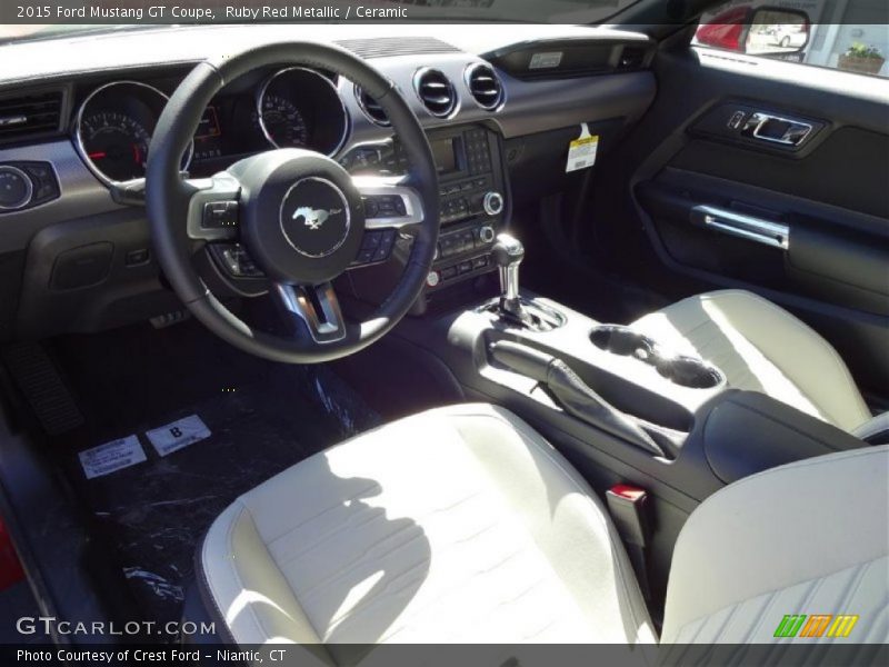 Ruby Red Metallic / Ceramic 2015 Ford Mustang GT Coupe