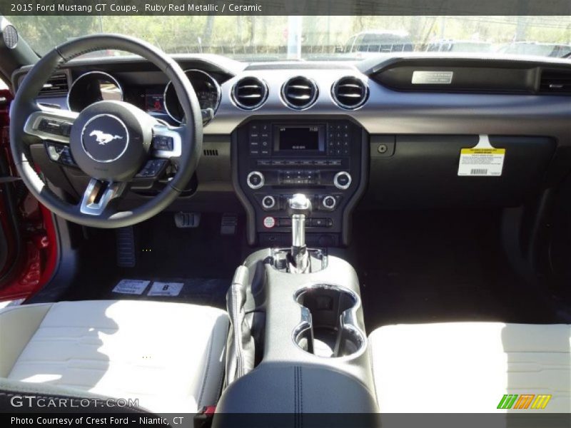 Ruby Red Metallic / Ceramic 2015 Ford Mustang GT Coupe