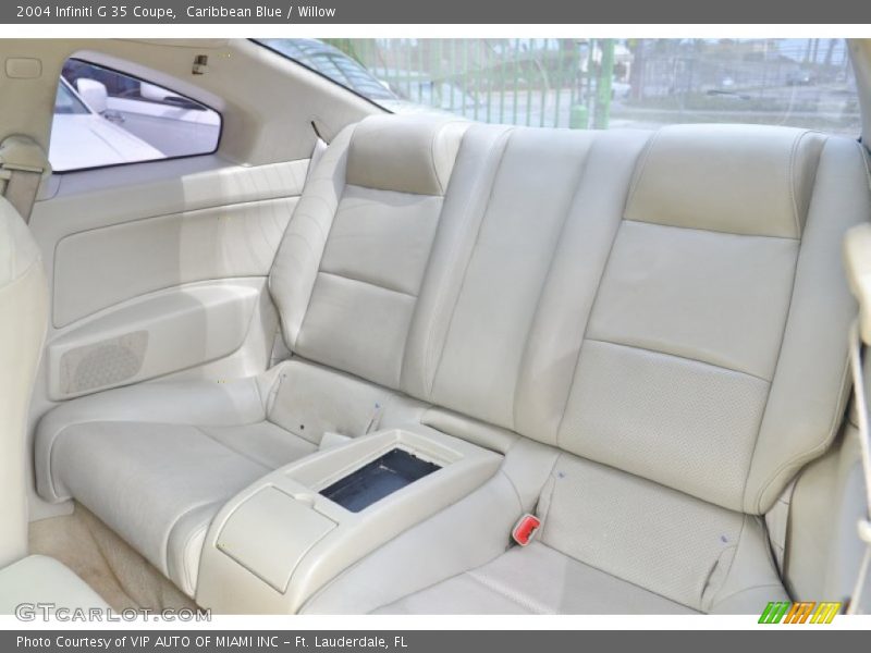 Caribbean Blue / Willow 2004 Infiniti G 35 Coupe