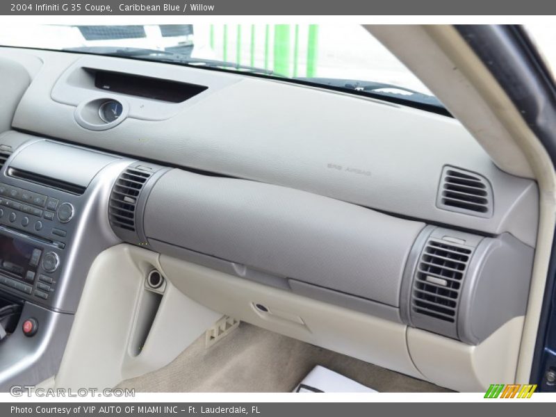 Caribbean Blue / Willow 2004 Infiniti G 35 Coupe