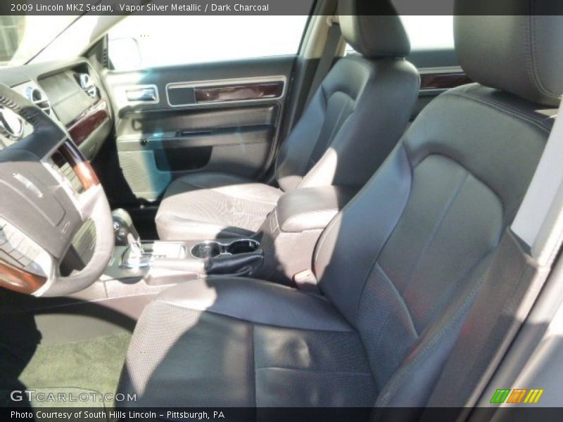 Vapor Silver Metallic / Dark Charcoal 2009 Lincoln MKZ Sedan