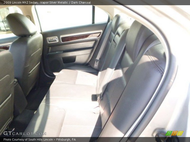 Vapor Silver Metallic / Dark Charcoal 2009 Lincoln MKZ Sedan