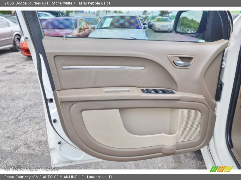 Stone White / Pastel Pebble Beige 2009 Dodge Journey R/T
