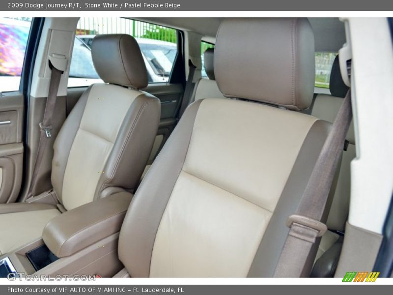 Stone White / Pastel Pebble Beige 2009 Dodge Journey R/T