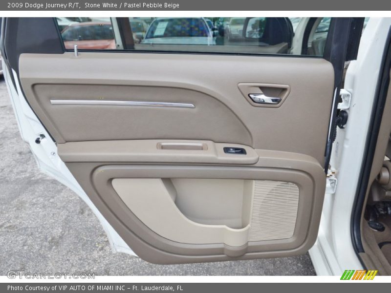 Stone White / Pastel Pebble Beige 2009 Dodge Journey R/T