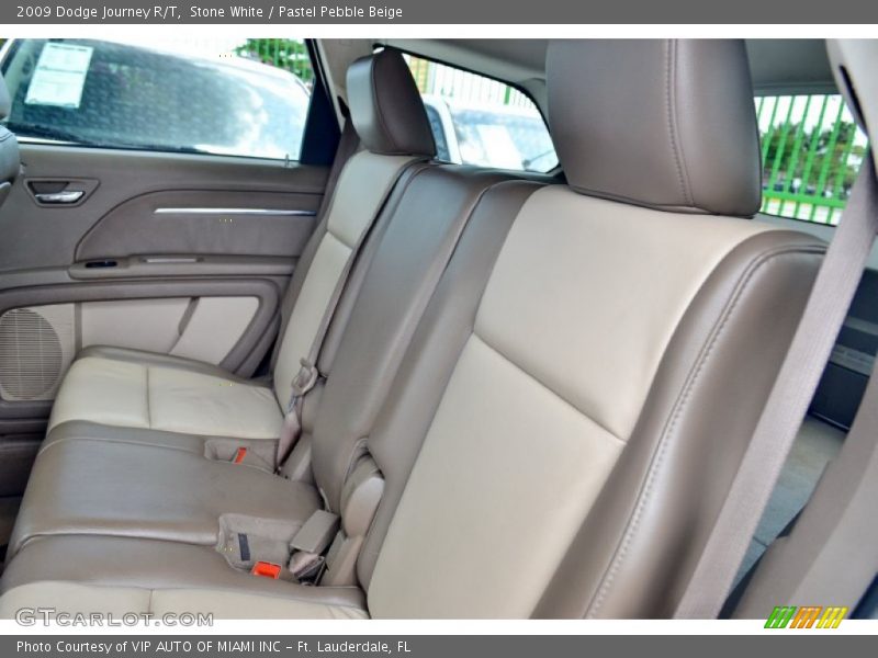 Stone White / Pastel Pebble Beige 2009 Dodge Journey R/T