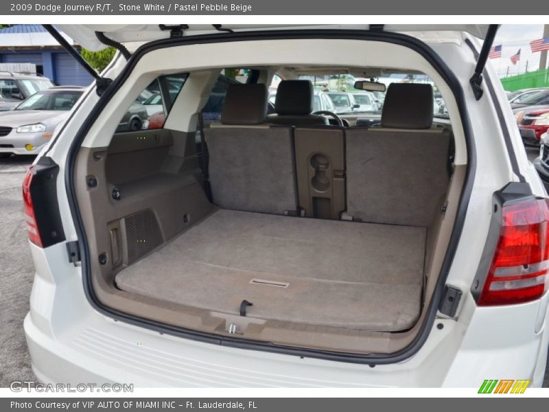 Stone White / Pastel Pebble Beige 2009 Dodge Journey R/T