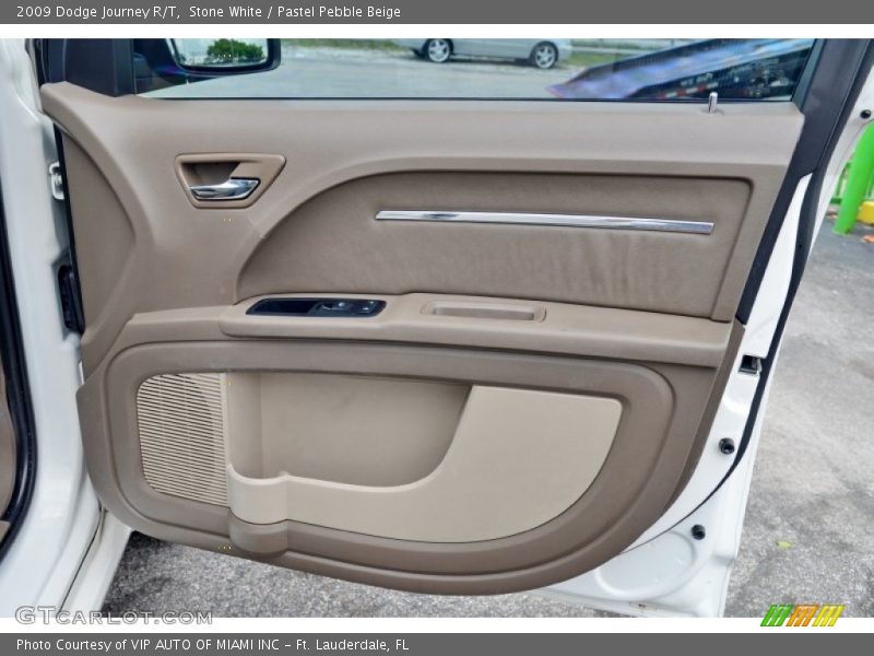 Stone White / Pastel Pebble Beige 2009 Dodge Journey R/T