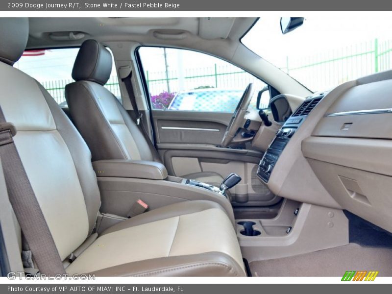Stone White / Pastel Pebble Beige 2009 Dodge Journey R/T