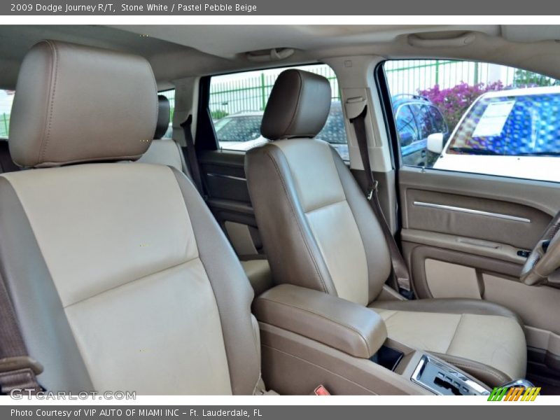 Stone White / Pastel Pebble Beige 2009 Dodge Journey R/T