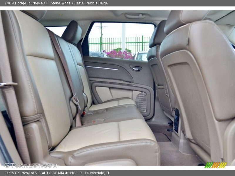 Stone White / Pastel Pebble Beige 2009 Dodge Journey R/T
