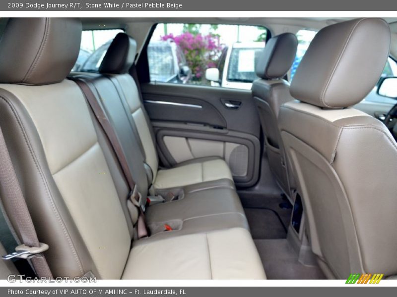 Stone White / Pastel Pebble Beige 2009 Dodge Journey R/T