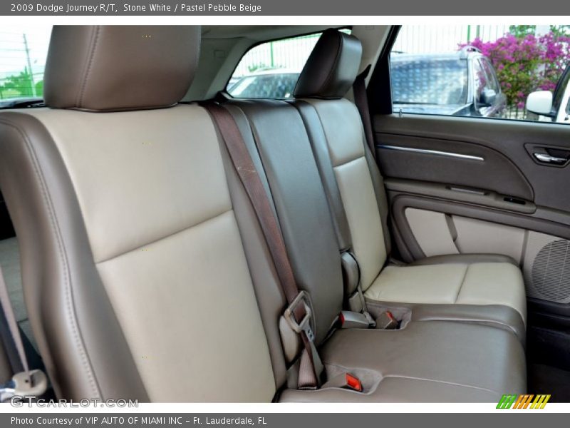 Stone White / Pastel Pebble Beige 2009 Dodge Journey R/T