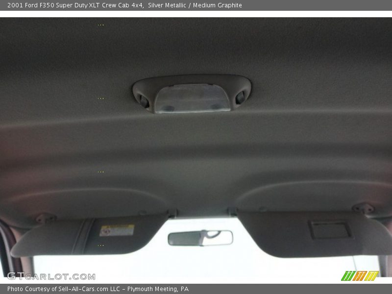 Silver Metallic / Medium Graphite 2001 Ford F350 Super Duty XLT Crew Cab 4x4