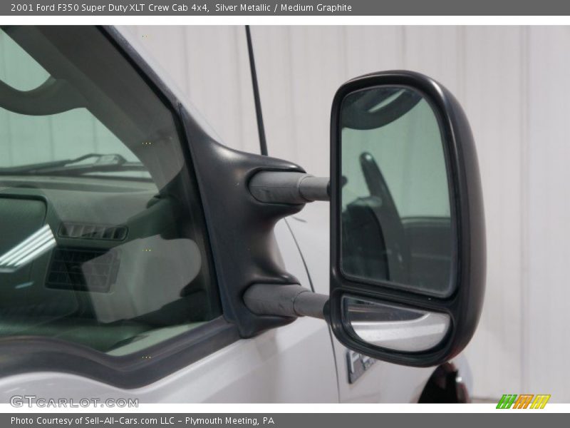 Silver Metallic / Medium Graphite 2001 Ford F350 Super Duty XLT Crew Cab 4x4