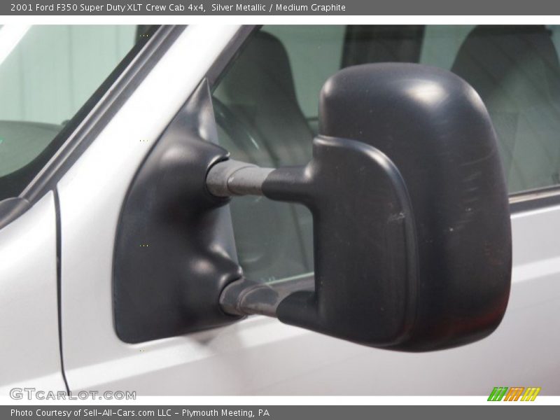 Silver Metallic / Medium Graphite 2001 Ford F350 Super Duty XLT Crew Cab 4x4