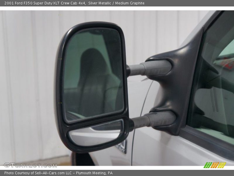 Silver Metallic / Medium Graphite 2001 Ford F350 Super Duty XLT Crew Cab 4x4